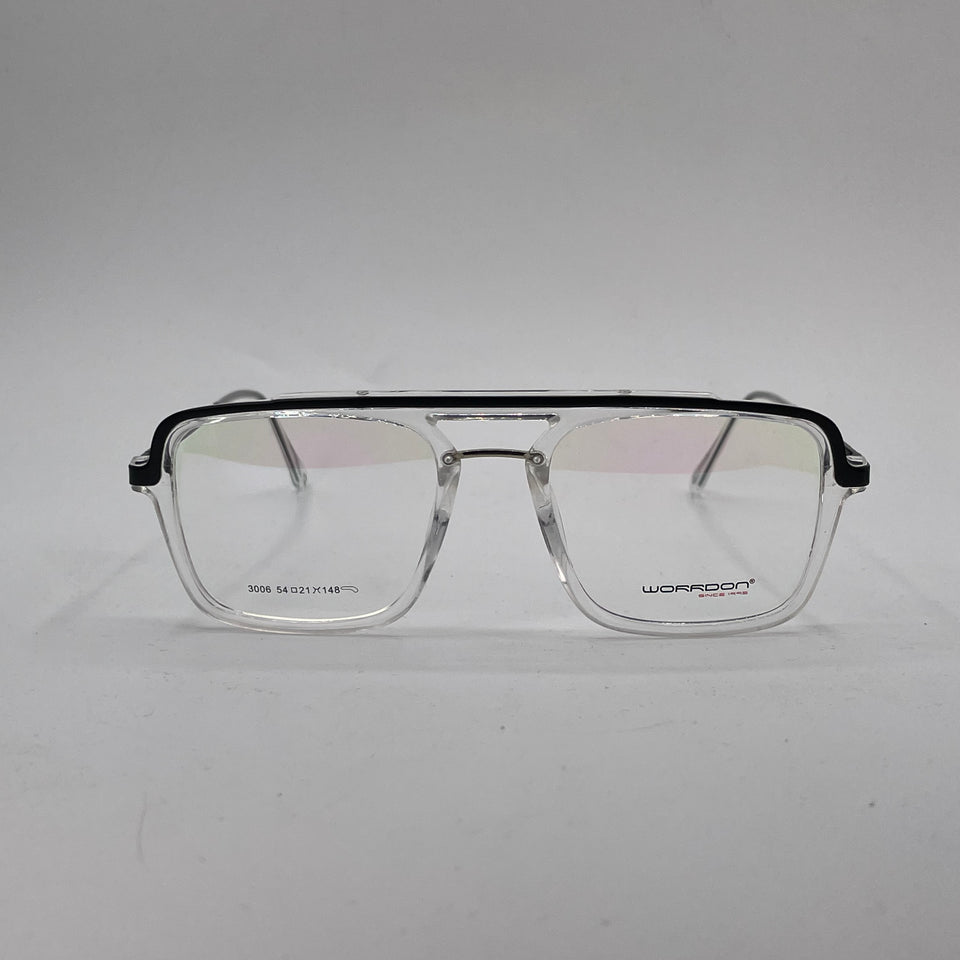 Transparent platic square optics-467