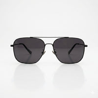 Retro Aviator Thin Black Frame Polarized Men Sunglasses-205