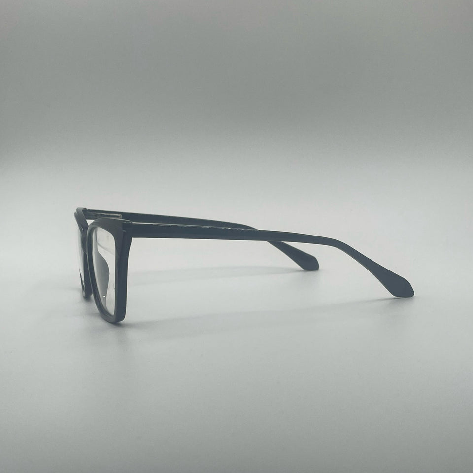 Cat Eye Black Frame Women's Optics-382