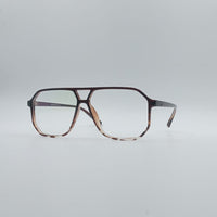 Aviator brown plastic Frame Men's Optics-074