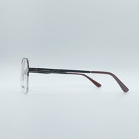 Geometrical Thin Frame Men's Optics-105