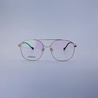 Double bridge titanium golden Optics-439