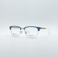 Retro Aviator Blue Frame Unisex Optics-190