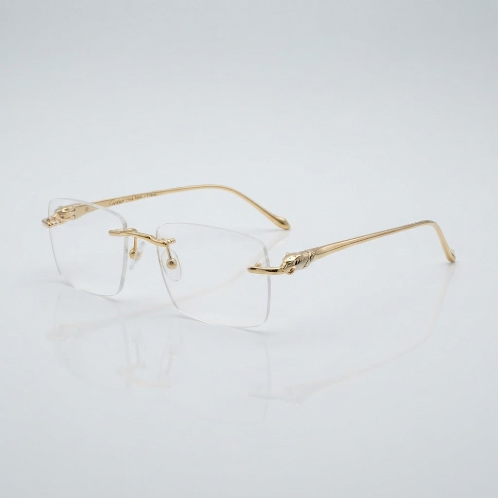Rimless optics-604