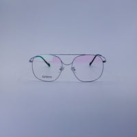 Double bridge silver titanium optics-441