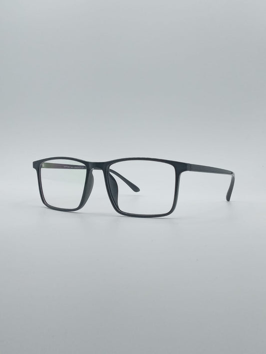 Acetate Black Men's Frame Optics-029