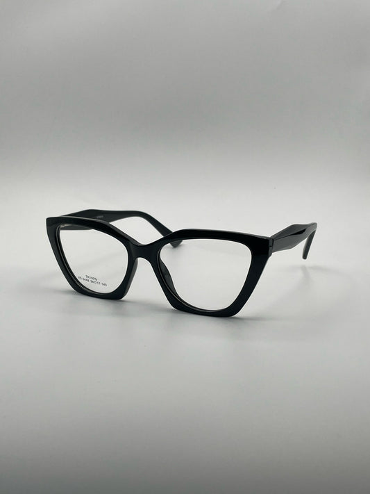 Cat Eye Black Frame Women's Optics-364