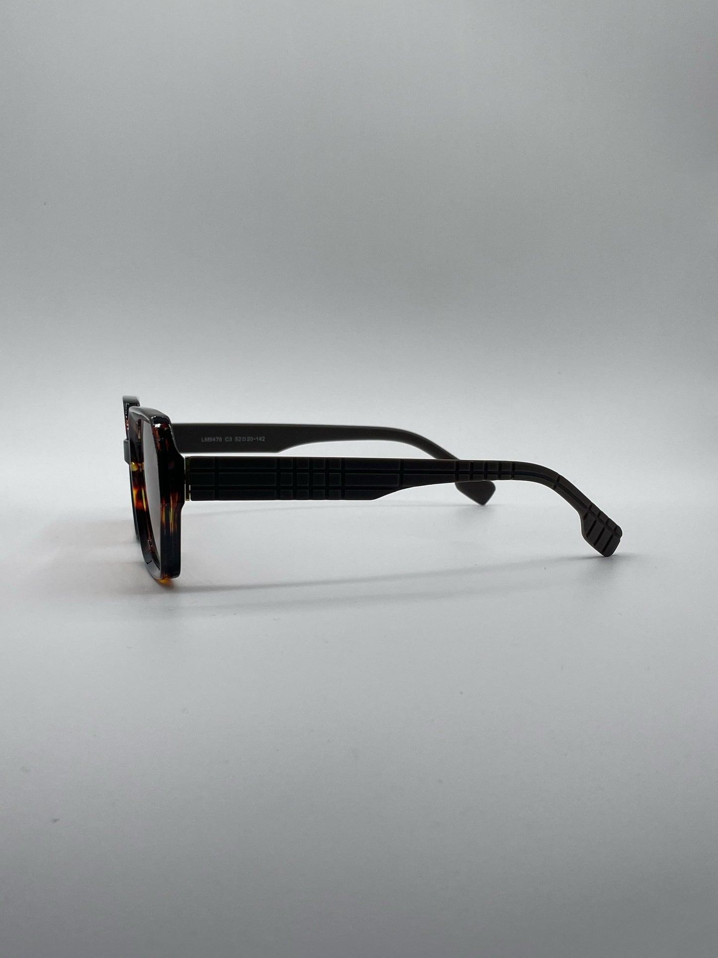 Geometric Brown Camo Frame Women's Sunglasses-175