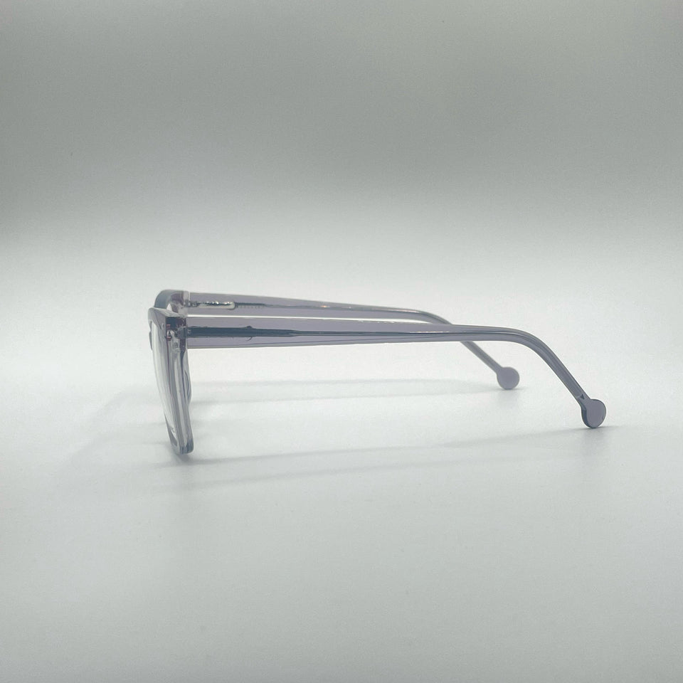 Cat Eye Grey & Black Frame Women's Optics-384