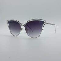 Cat Eye Black Frame Women's Sunglasses-014