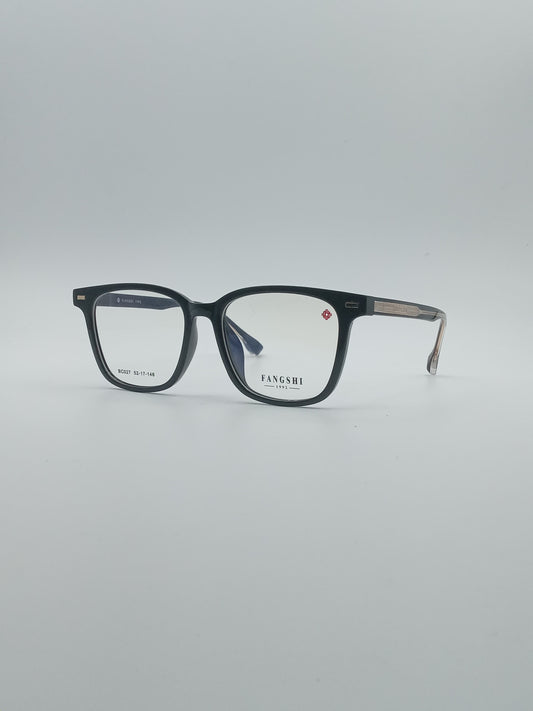 Acetate Black Frame Men's Optics-208