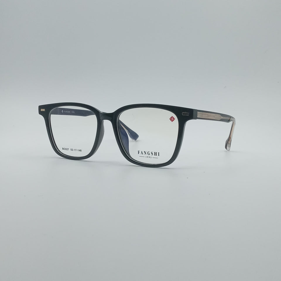 Acetate Black Frame Men's Optics-208