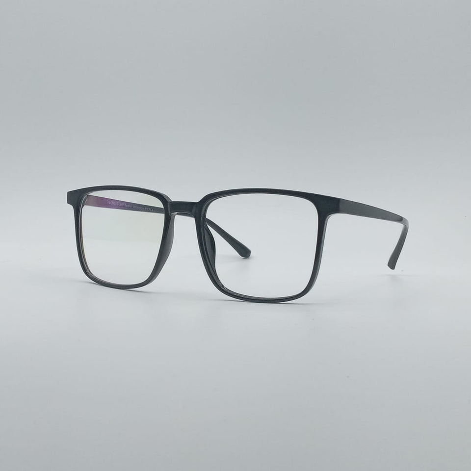 Acetate Black Men's Frame Optics-035
