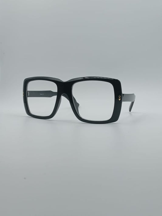 Square Black Frame Optics-002