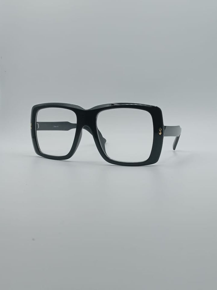 Square Black Frame Optics-002