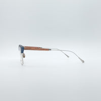 Retro Aviator Blue Frame Unisex Optics-190