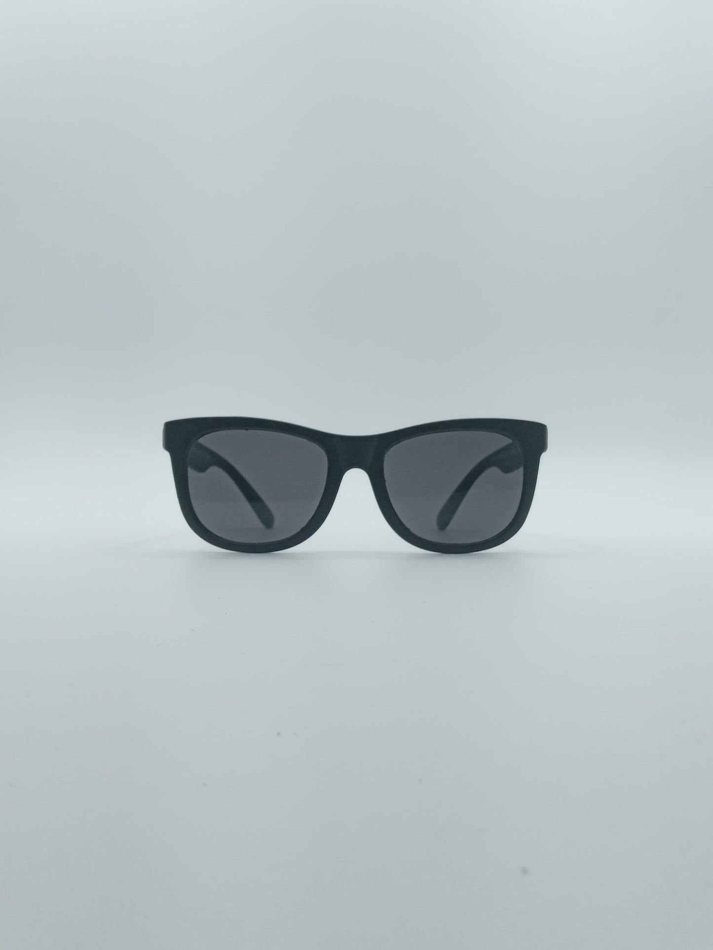 Acetate Black Frame Kids Sunglasses-054