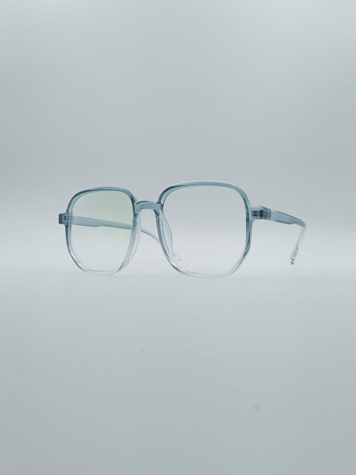 Acetate Blue and White Frame Kids Optics-135