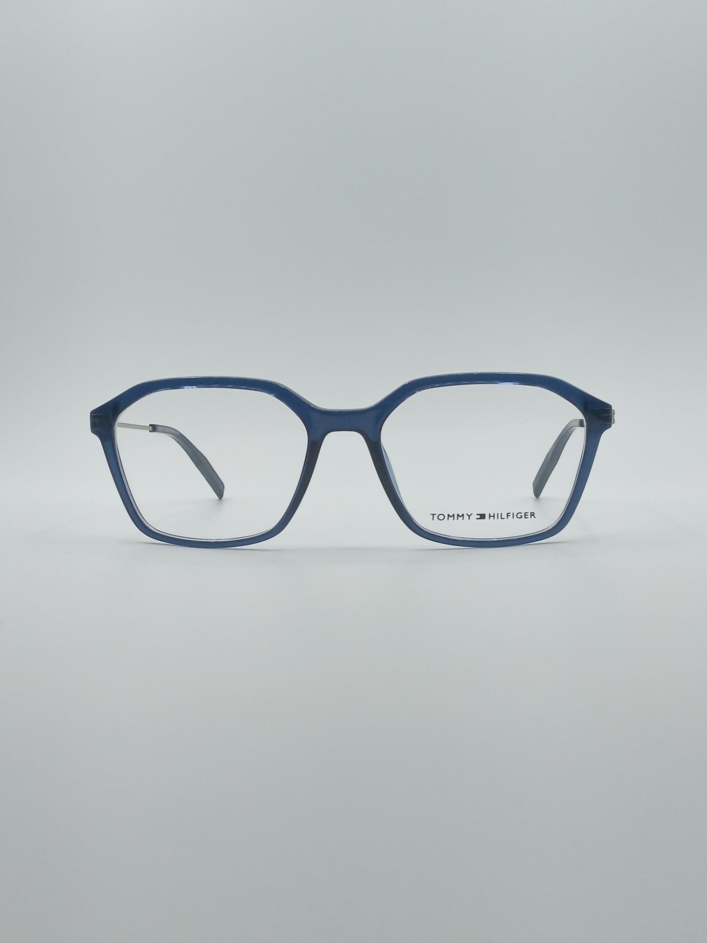 Soft Square Blue Frame Men's Optics-251