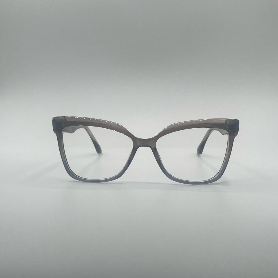 Cat Eye Grey Frame Women's Optics-378