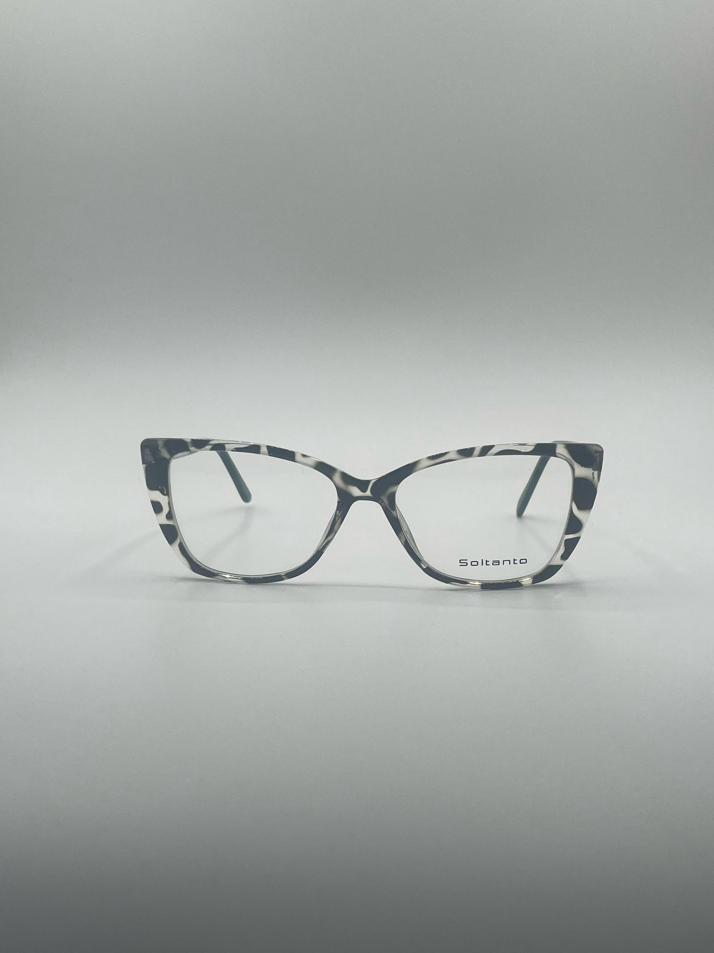 Cat Eye Black & White Frame Women's Optics-379