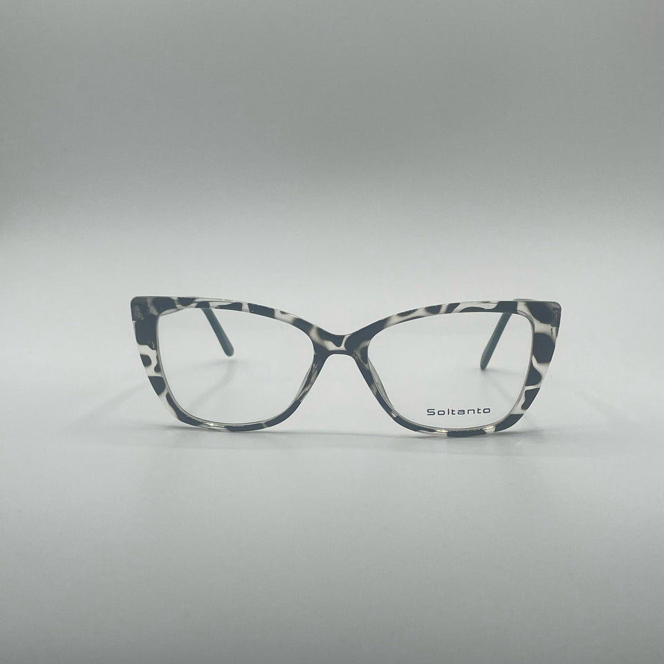 Cat Eye Black & White Frame Women's Optics-379