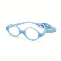 Circular Blue Frame Kids Optics-290