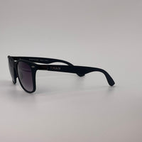 Black matt sunglass wayfer shape sunglass-274