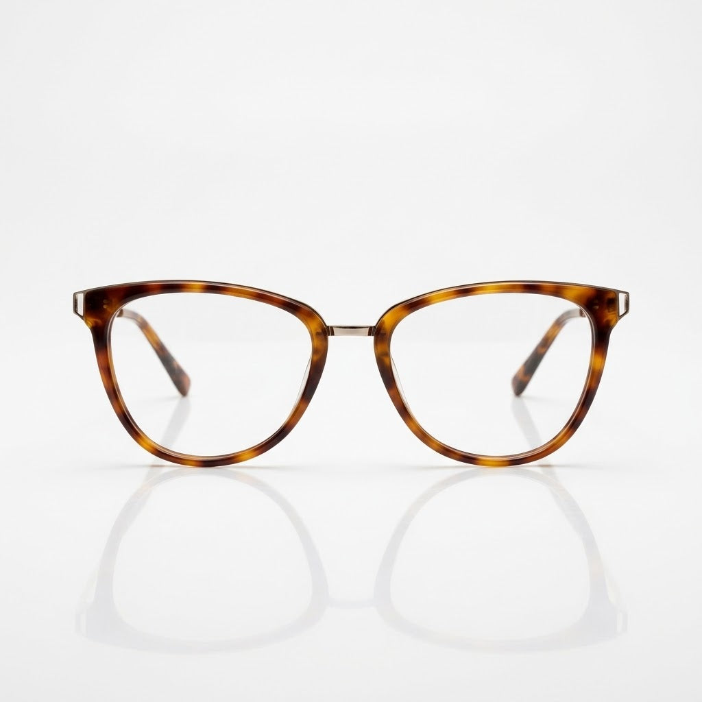 Cat eye optics-543