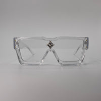 Transparent fashion model stylish  look sunglass-260