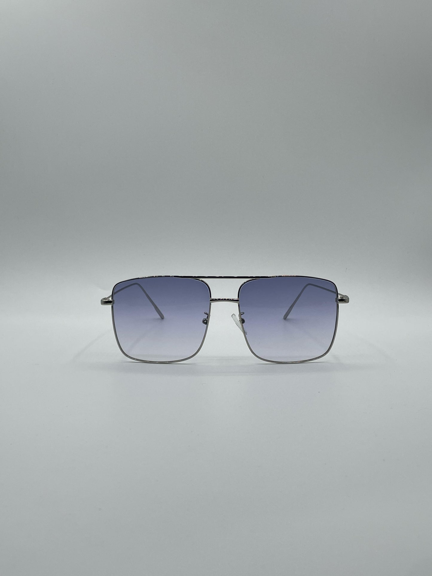 Soft Square Thin Frame Sunglasses-167