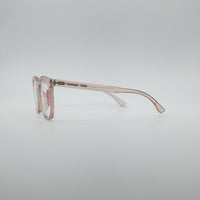 Acetate Translucent Pink Frame Men's Optics-212