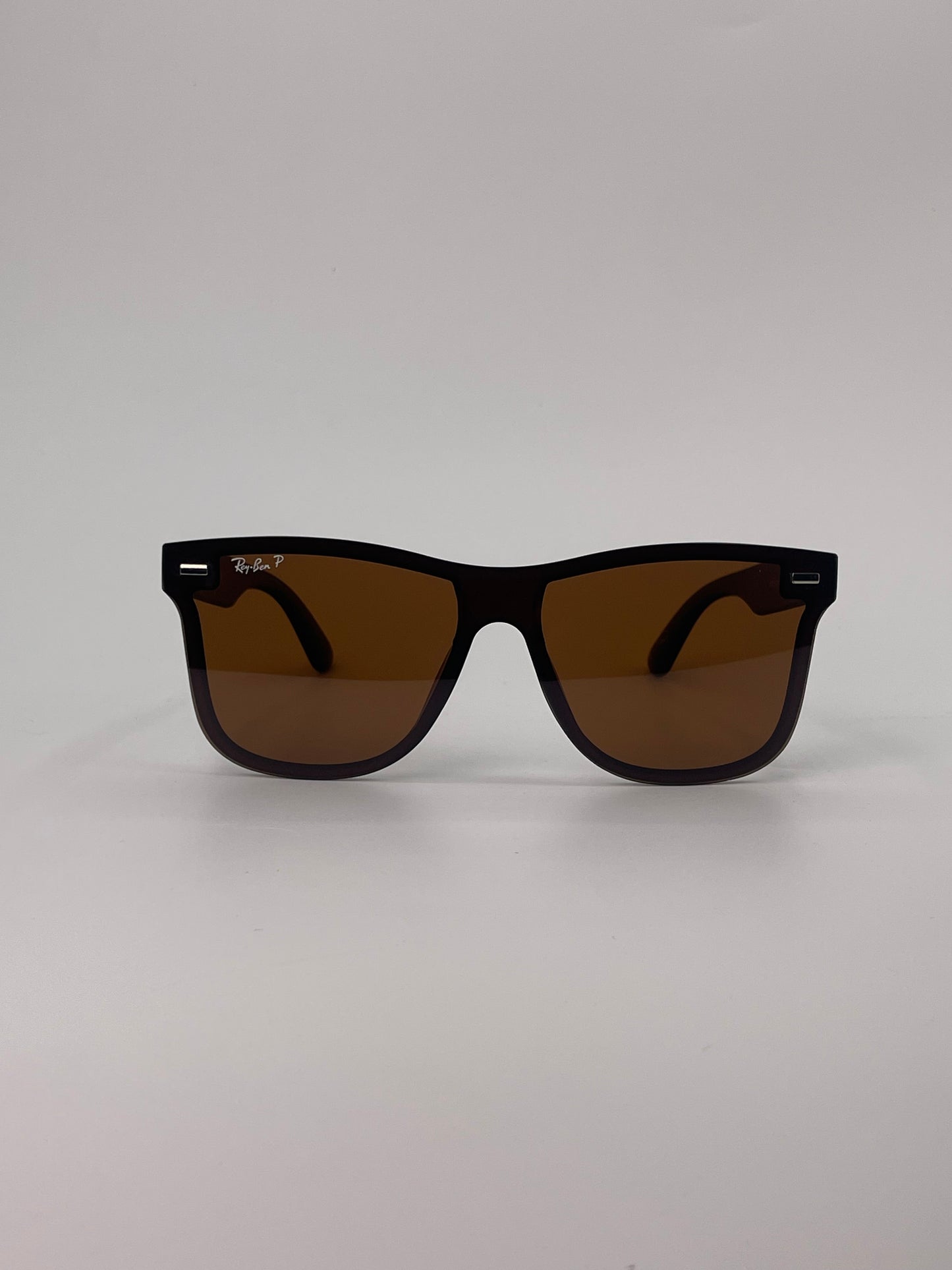 Brown polarized sunglasses with plasitc body-251