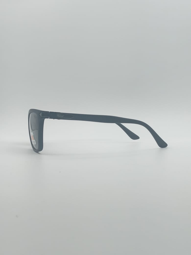 Acetate Black Frame Men's Sunglasses-041