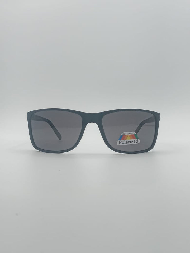 Acetate Black Frame Men's Sunglasses-043