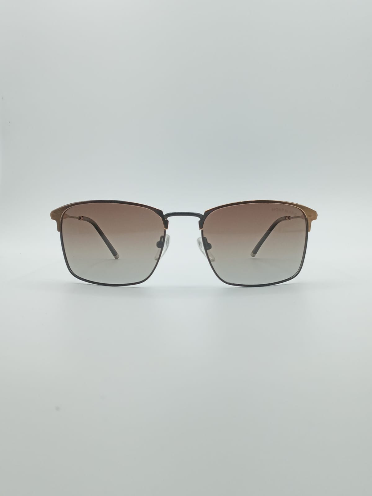Acetate Golden Frame Men's Sunglasses-029