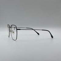 Soft Square Thin Black Frame Unisex Optics-314