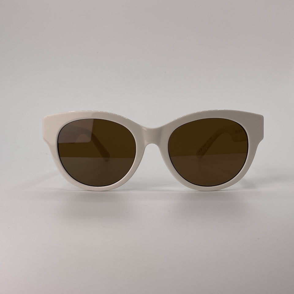 Cat eye white sunglass-286