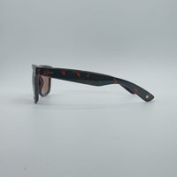 Acetate Tortoise Frame Unisex Sunglasses-010