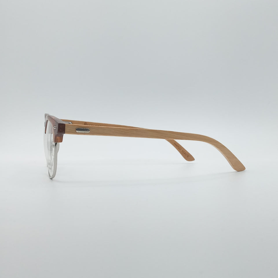 Acetate Brown Frame Unisex Optics-188