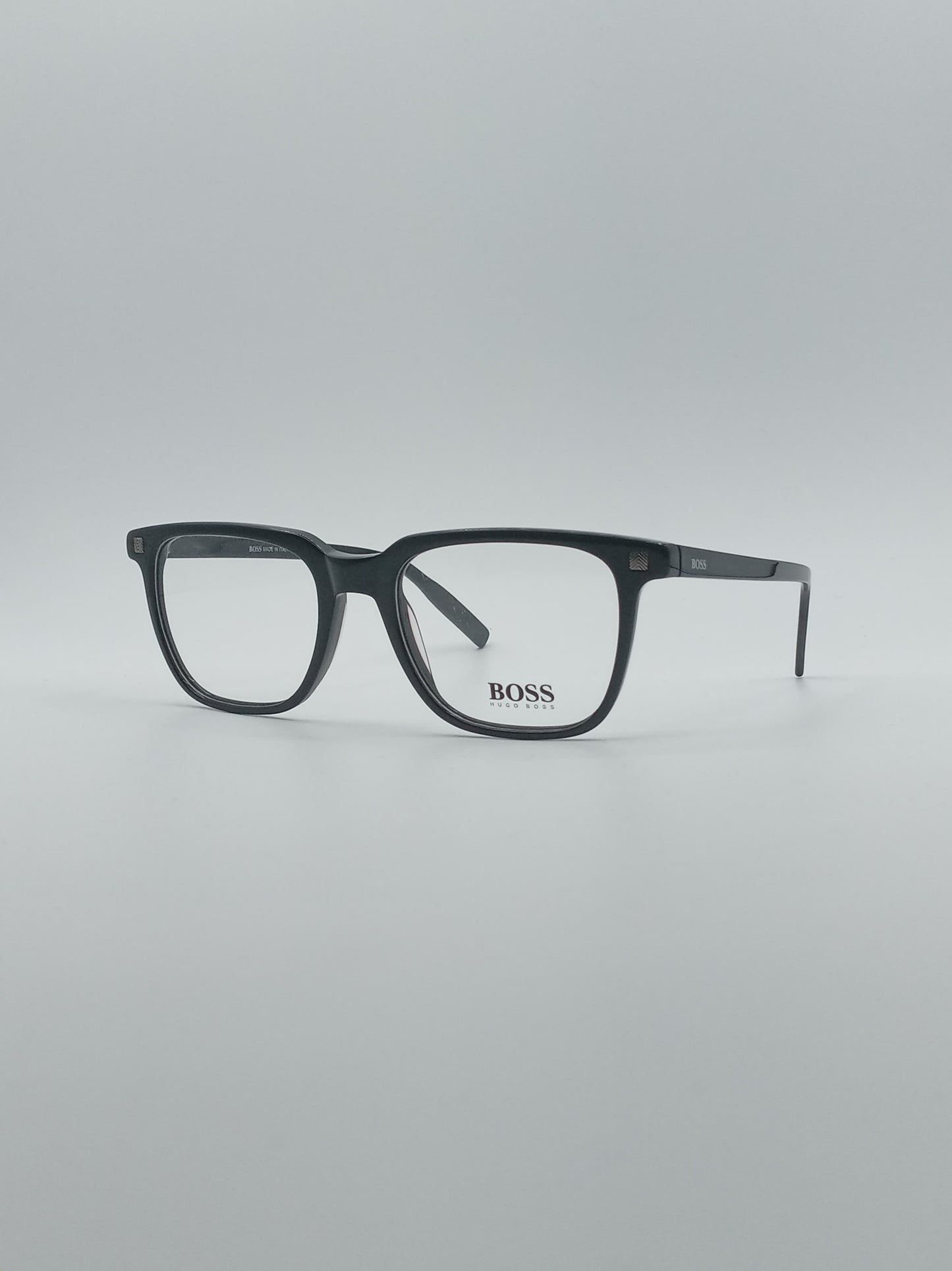 Acetate Black Frame Men's Optics-242