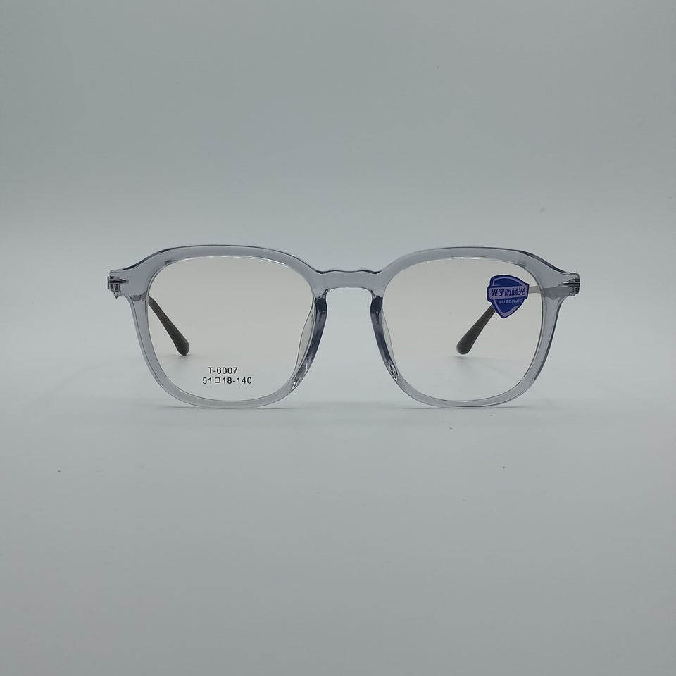 Acetate Silver Frame Unisex Optics-162