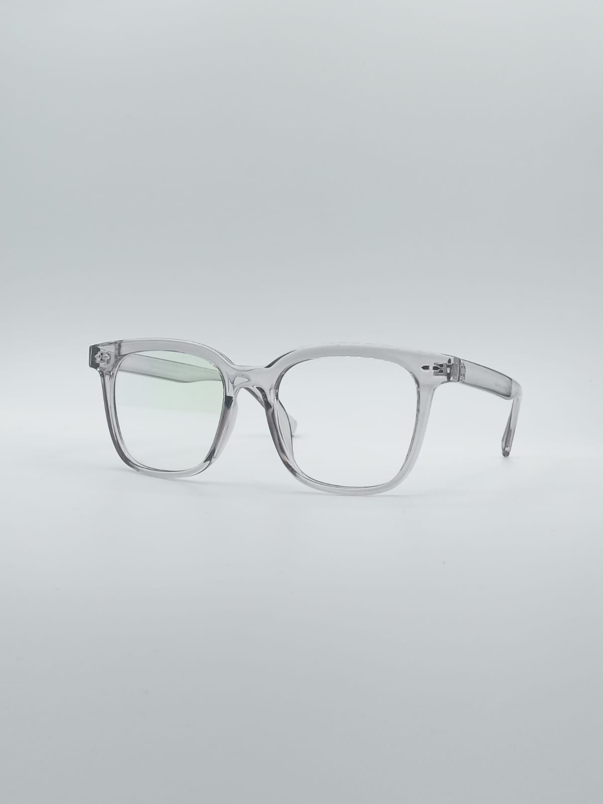 Acetate Grey Frame Unisex Optics-047