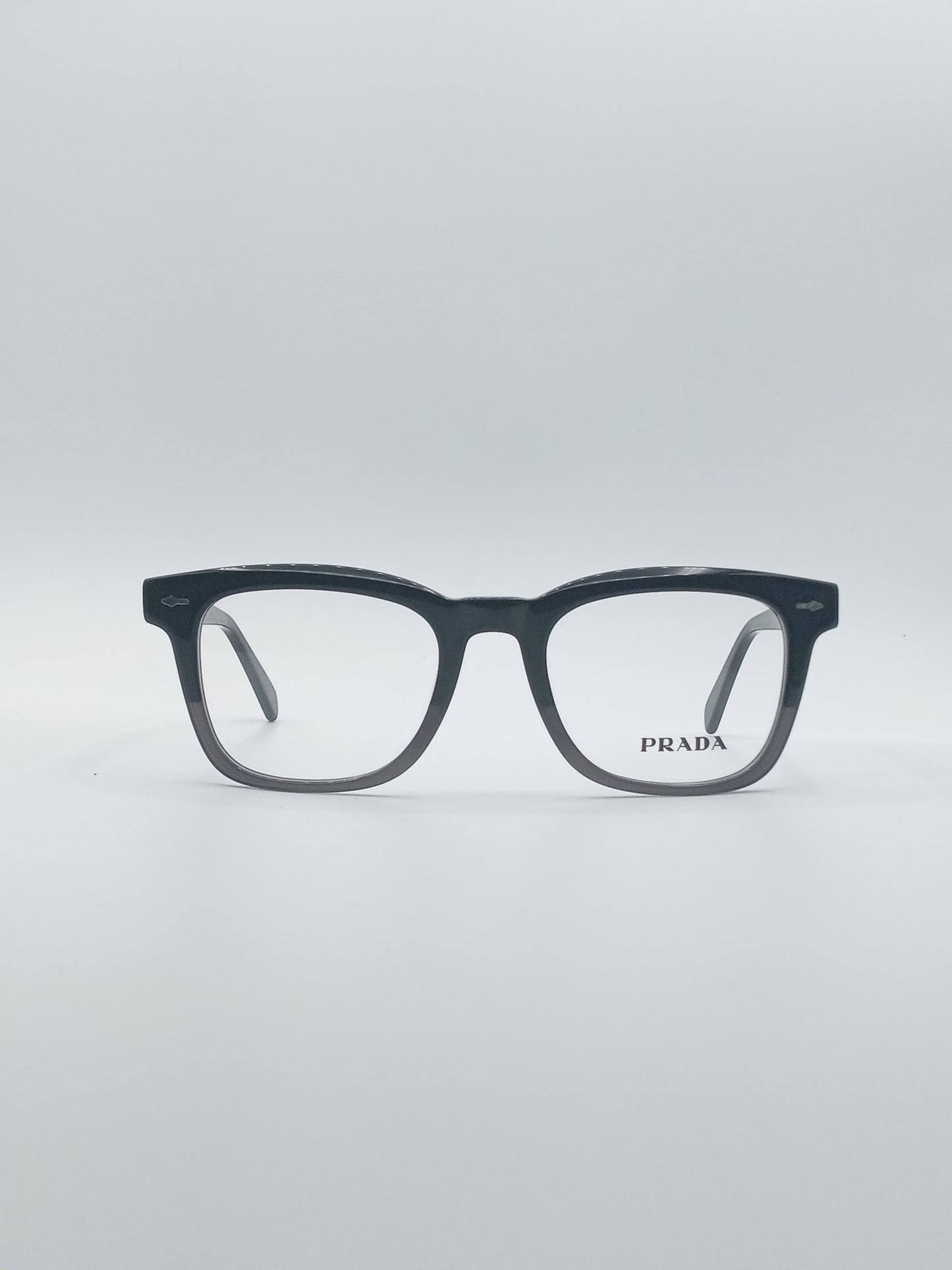Acetate Black & Grey Frame Men's Optics-263