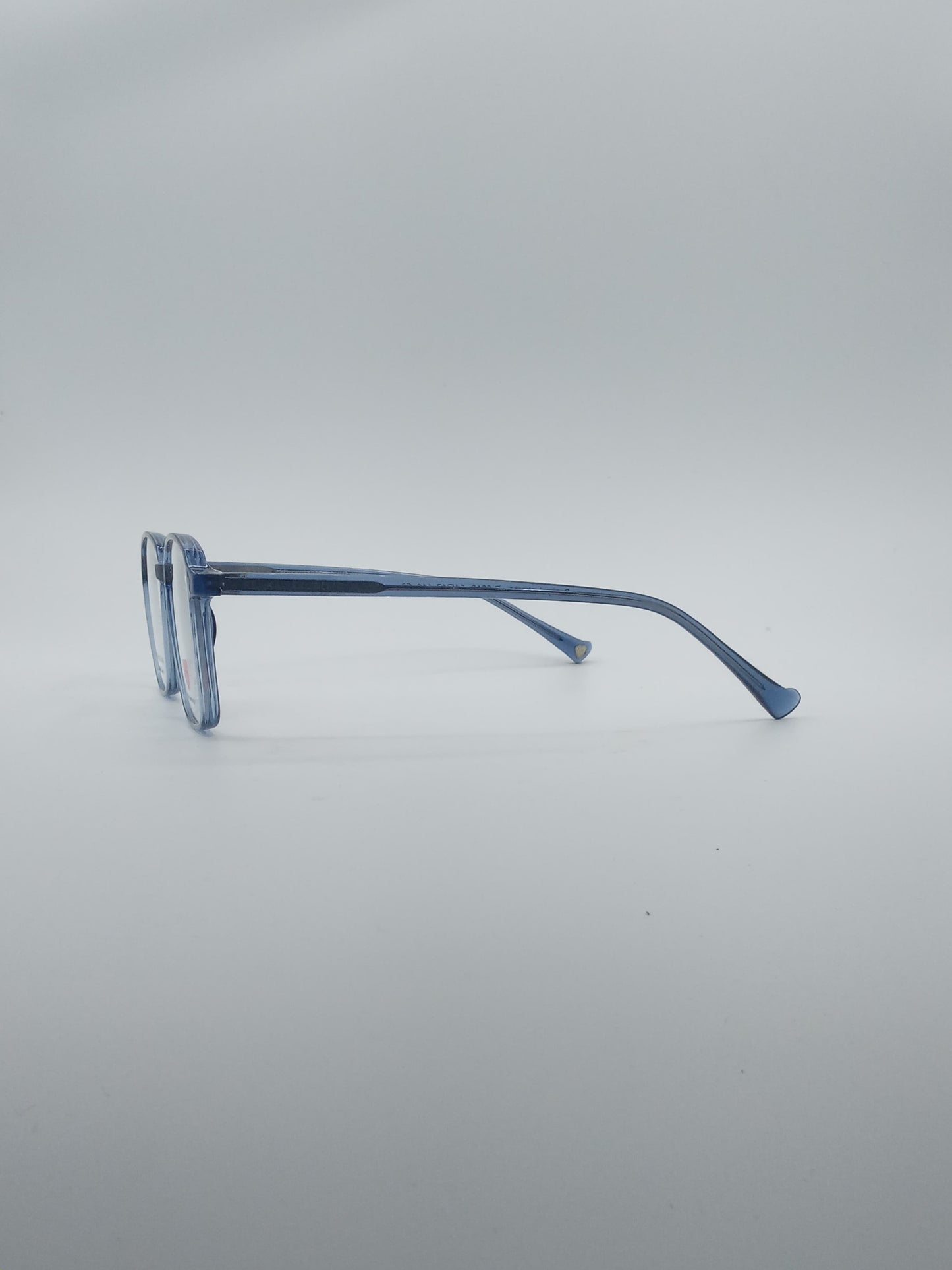 Soft Square Blue Frame Men's Optics-215