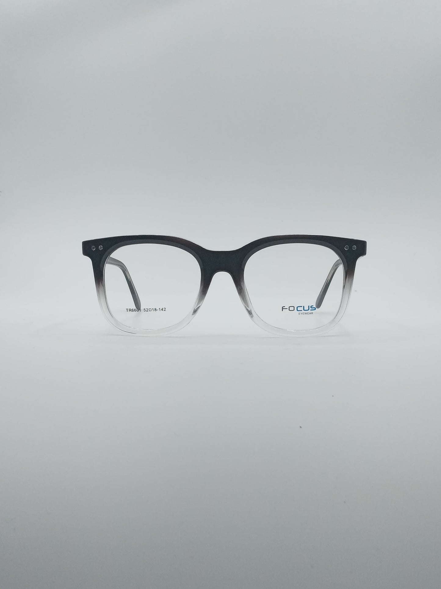 Acetate Black & White Frame Men's Optics-211