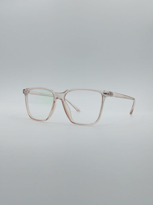 Acetate Translucent Frame Women's Optics-042