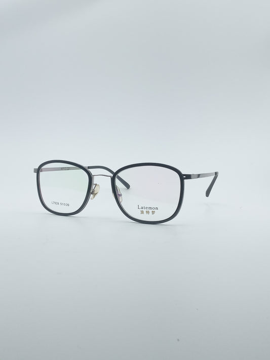 Angular Black Frame Men's Optics-229