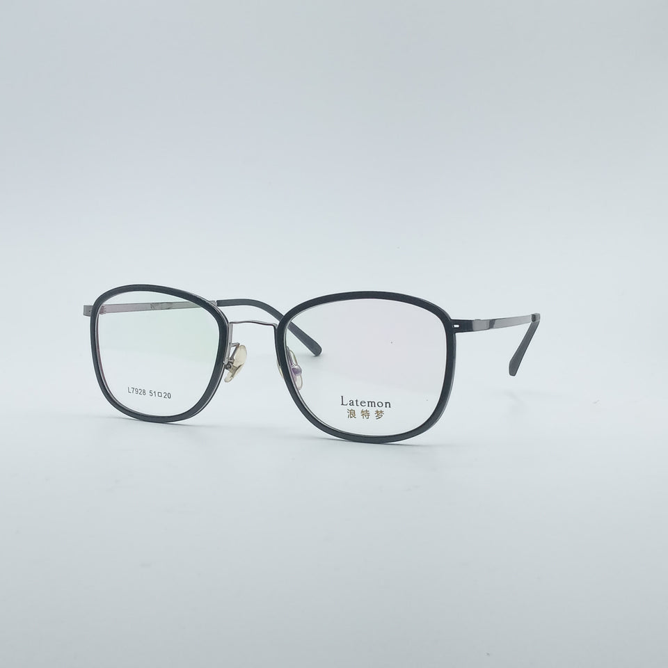 Angular Black Frame Men's Optics-229