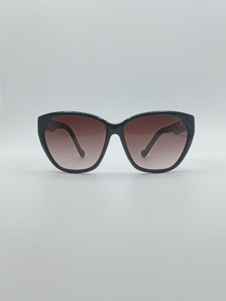 Cat Eye Black Frame Women's Sunglasses-024